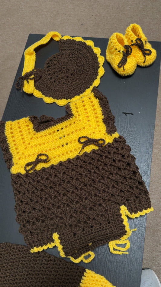 Baby sunflower set