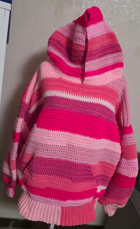 Crochet hoodie